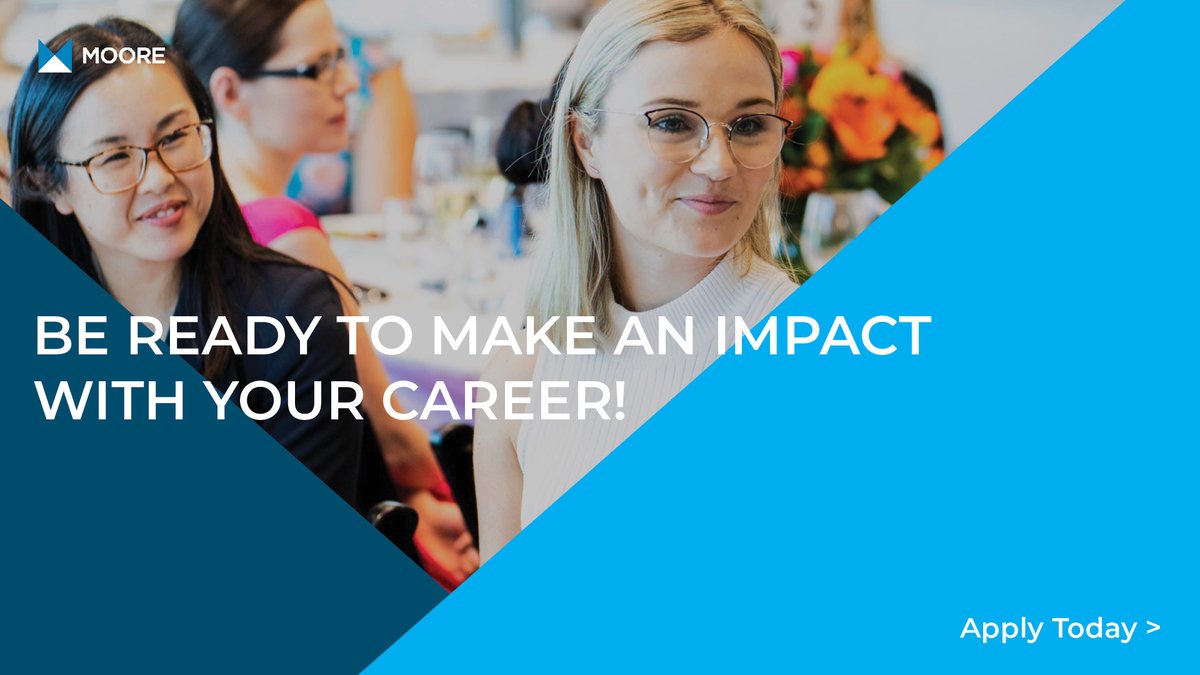 Strategise your career with Moore Australia.

Join a team that values strategic thinking and real-world impact. 

Apply today: moore-australia.com.au/careers/vacanc…

#StrategicCareers #MooreAustraliaJobs