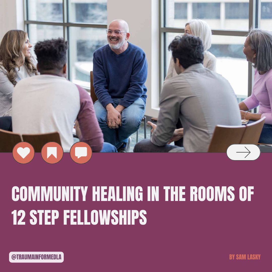 traumainformdla's tweet image. Happy Mindful Monday! 🤗

This week&apos;s piece by Samantha Lasky focuses on community healing in 12-step fellowships! 💞

Visit our website for more content 
To view previous blog posts, visit our blog! 🌻

#traumainformedla #blogday