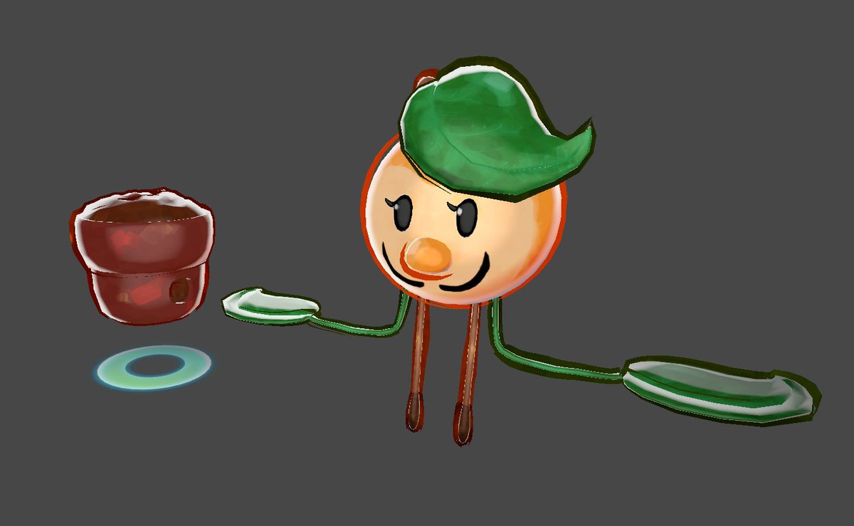 Getting there! Adding Blend Shapes next!
Still haven't quite decided on a name
#Vtuber素材
