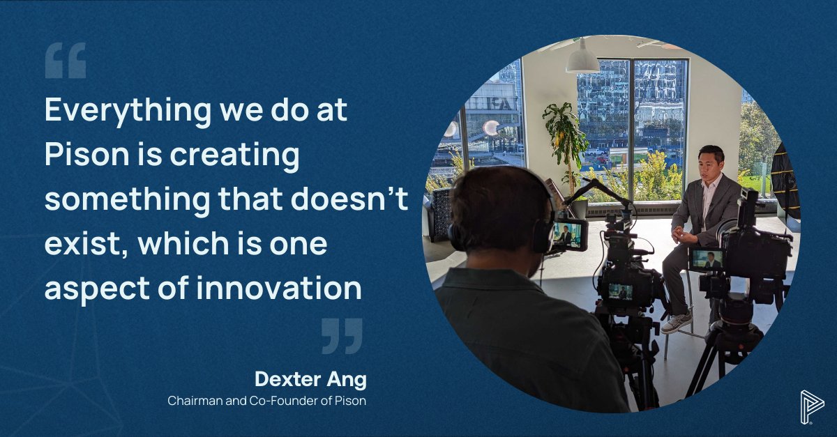 Pison Technology on X: "As part of the "I'm an Innovator" series for ...