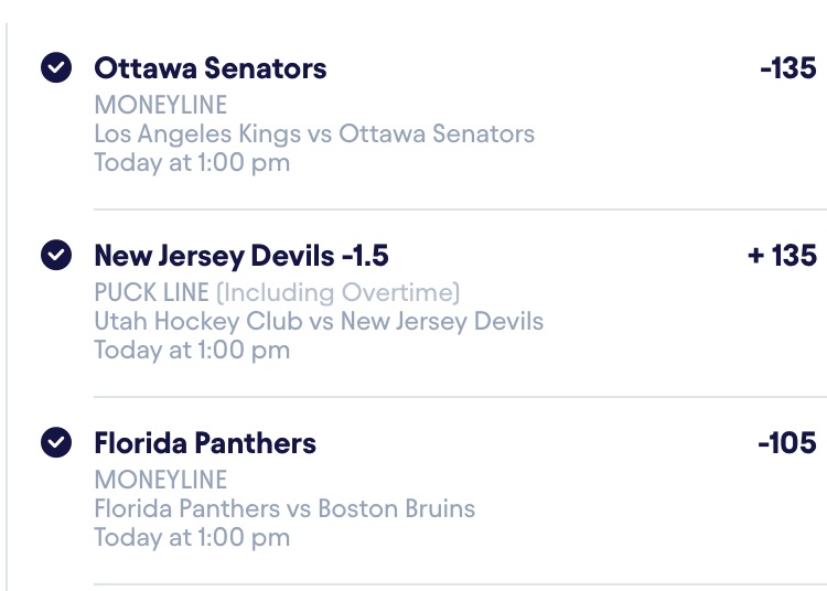 SharperPlays's tweet image. We cash NHL over here 🤑💰
3-0 so far today
Tap in.
#GetSharp🔪