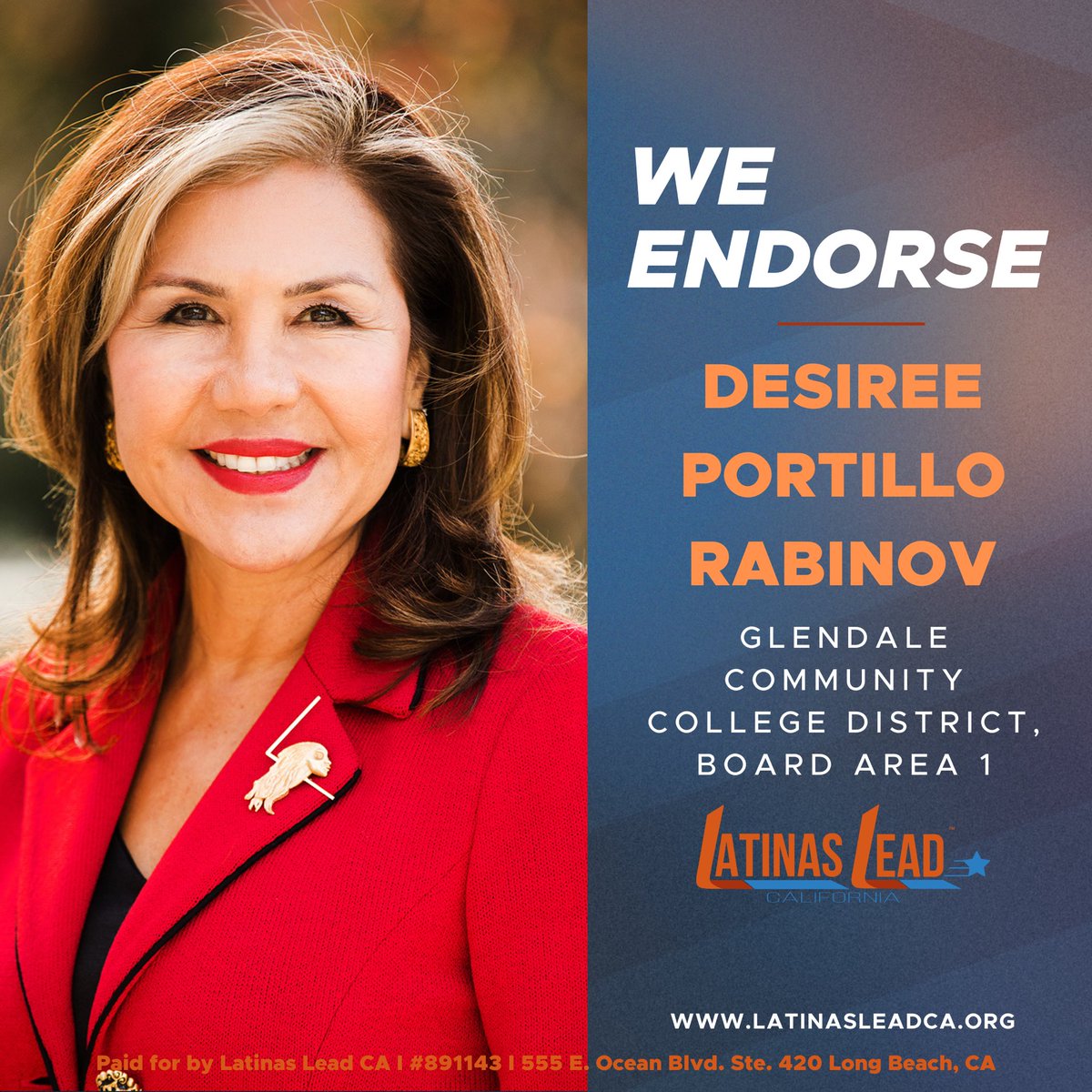 Latinas Lead CA tweet media