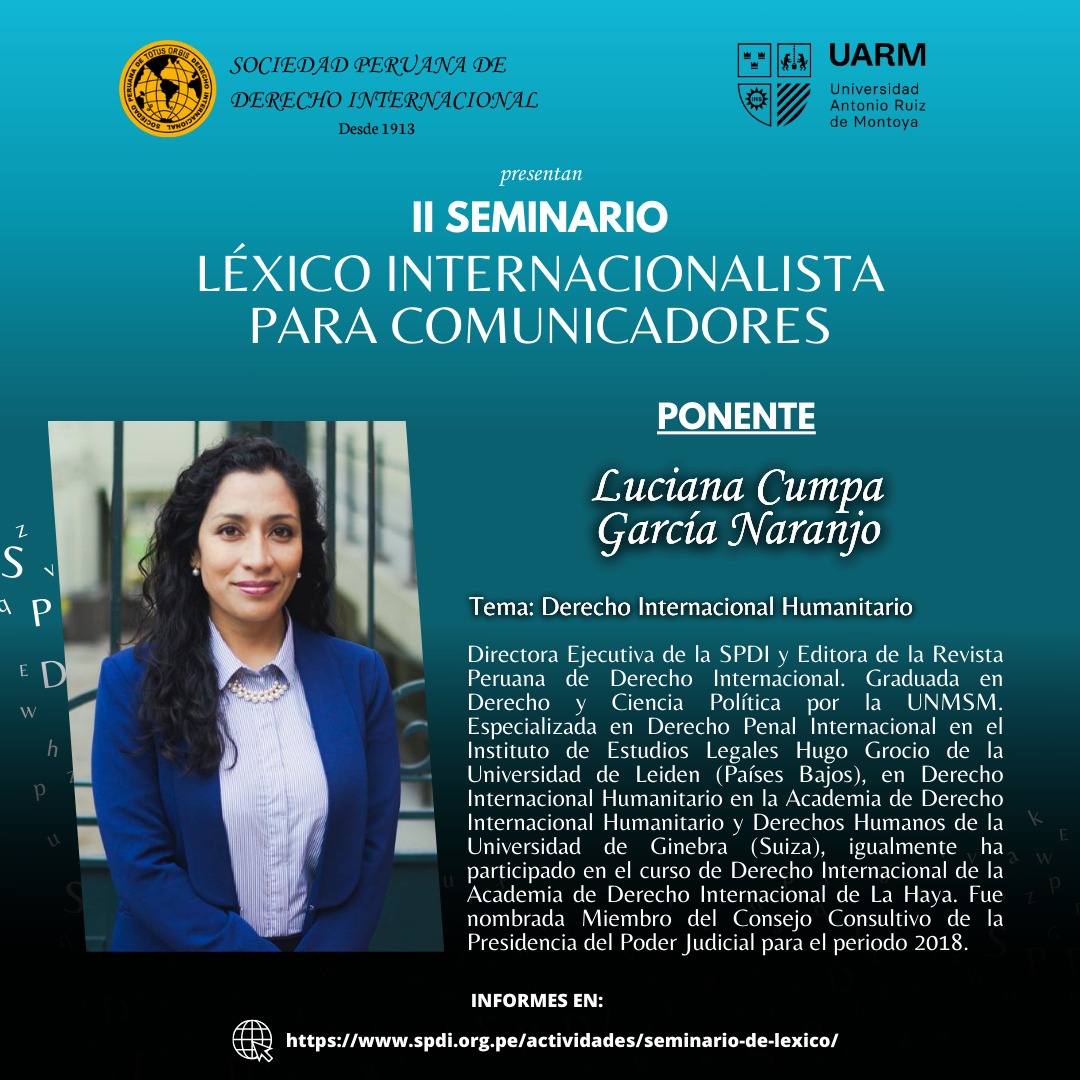 spdioficial's tweet image. 🗓️ Fecha: sábado, 26 de octubre
💻 Modalidad: Virtual
🔗 Informes: buff.ly/45HYgjD
✍️ Inscríbete aquí: buff.ly/3U8yAKn 

#SPDI #Seminario #DerechoInternacional #Comunicación #Internacionalista #Periodismo (3/3)