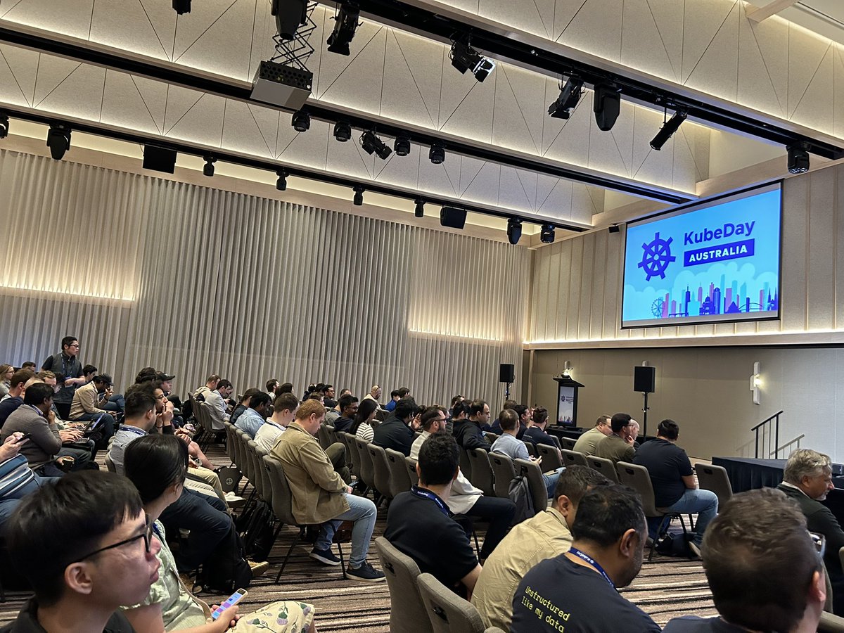 JorgeArteiro's tweet image. KubeDay Melbourne. See you at 12pm for my talk about Containerd Fundamentals

@willvelida
#kubernetes #cncf #containerd @Docker