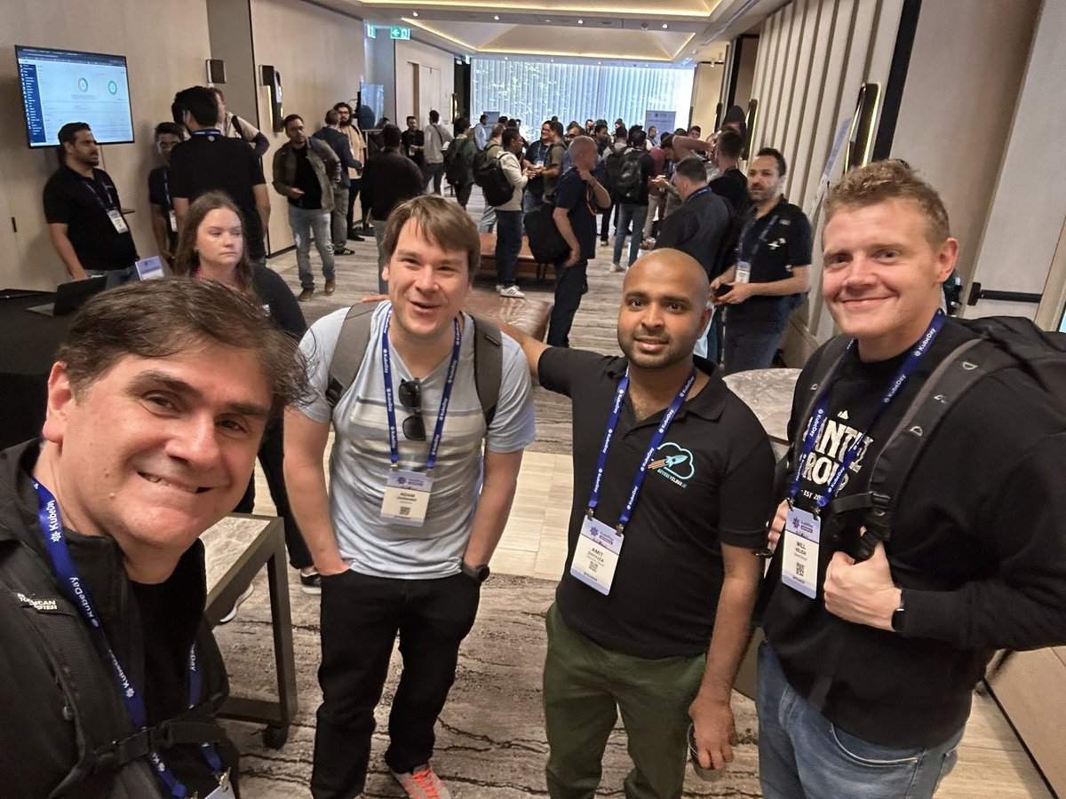 JorgeArteiro's tweet image. KubeDay Melbourne. See you at 12pm for my talk about Containerd Fundamentals

@willvelida
#kubernetes #cncf #containerd @Docker