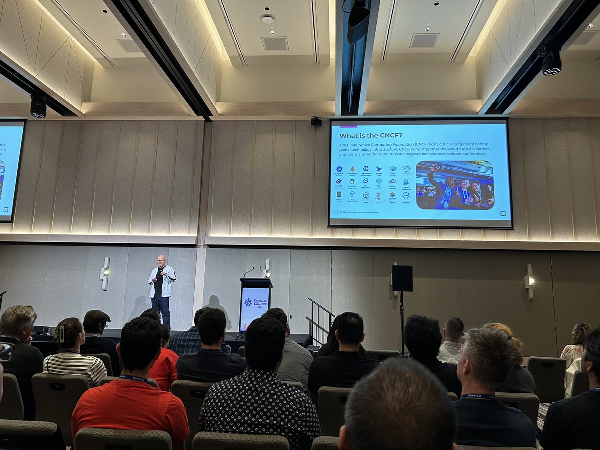 JorgeArteiro's tweet image. KubeDay Melbourne. See you at 12pm for my talk about Containerd Fundamentals

@willvelida
#kubernetes #cncf #containerd @Docker