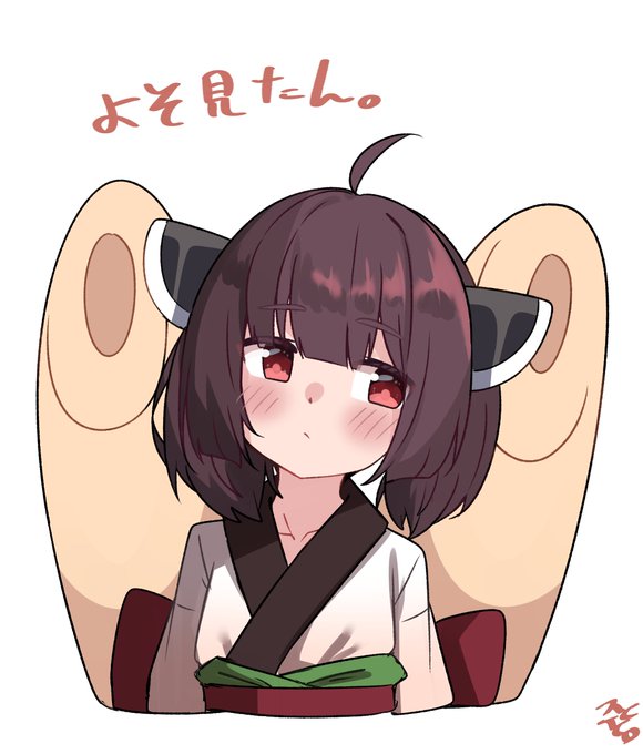 これは昨日描いたらくがきりたん 