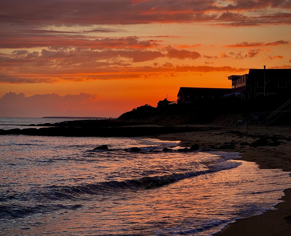 Tonight’s sunset, Cape Cod, Nantucket Sound 10-14-24!