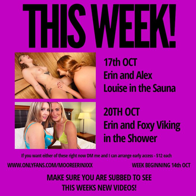 This week on my OF! https://t.co/dl3xV0RYRm