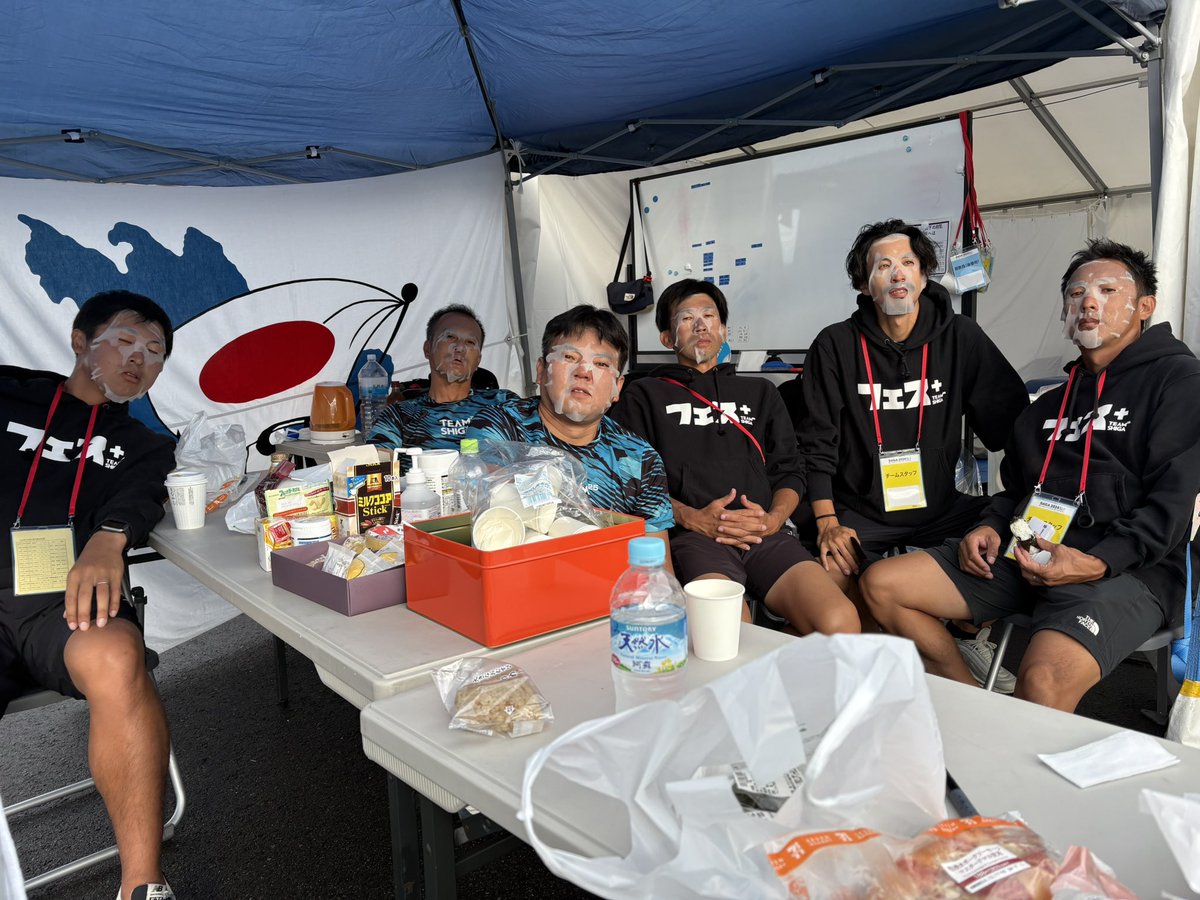 25shiga's tweet photo. 国スポチーム滋賀

いよいよ最終日です
滋賀県チームは成年女子800m決勝に西田選手が出場！

朝からコーチ陣も整えて準備します！ https://t.co/4QvP7INqKQ