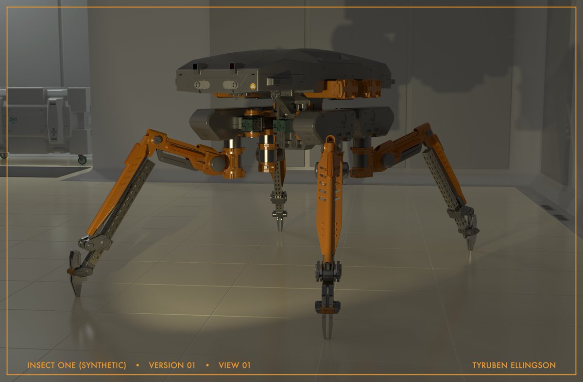 First view of a new series. Insect One (Synthetic). 
@Dougblot