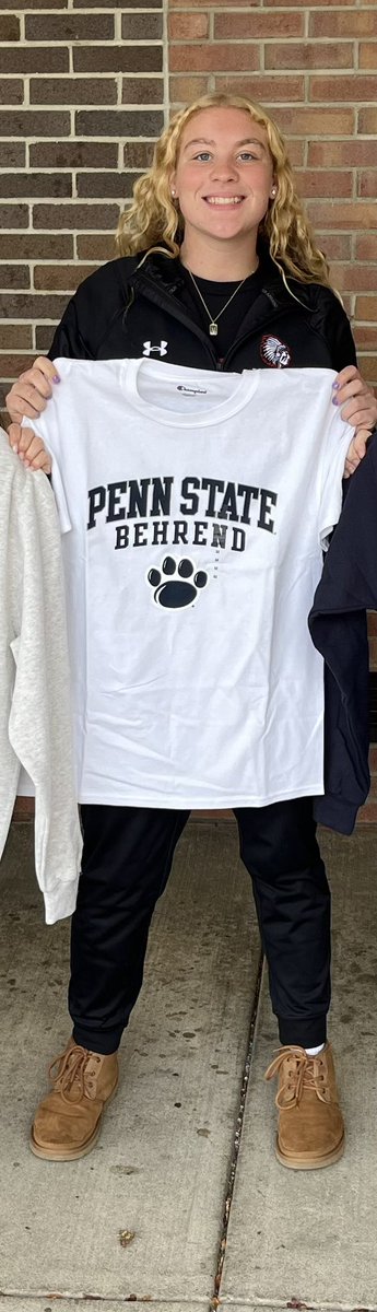 I had an amazing time at Penn state Behrend today. Thankyou Coach Vanhook for showing me around campus and showing me what @behrendwbb has to offer!!