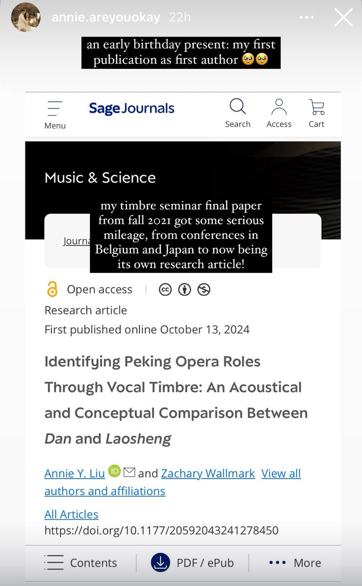 PitchLabPSU's tweet image. Lab alumna Annie Liu publishes first first-author paper. Yay Annie!