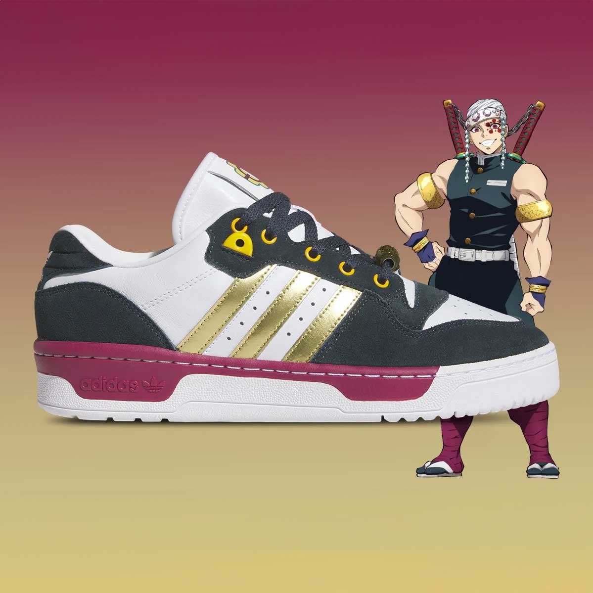 sneaker_wars's tweet photo. 【海外11月1日発売予定】鬼滅の刃/DEMON SLAYER × ADIDAS ORIGINALS RIVALRY LOW "煉獄杏寿郎 &amp; 宇髄天元"
⇒https://t.co/cMiJ0dY1Wt
#sneakerwars #スニーカー #アディダス #鬼滅の刃 https://t.co/7lEmW2utQi