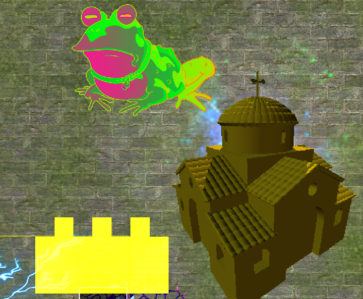 GojoTower's tweet photo. Today we are choosing new skins for Hypnotoad. 🐸 Do you think the toad should have different skins? 😎

#buildinpublic #gamedev #indiedev #dev #game #moba #gojotower #dota #gaming #art #map #gamedevelopment #hypnotoad #Futurama #colorful https://t.co/rZ4Yv59jSQ