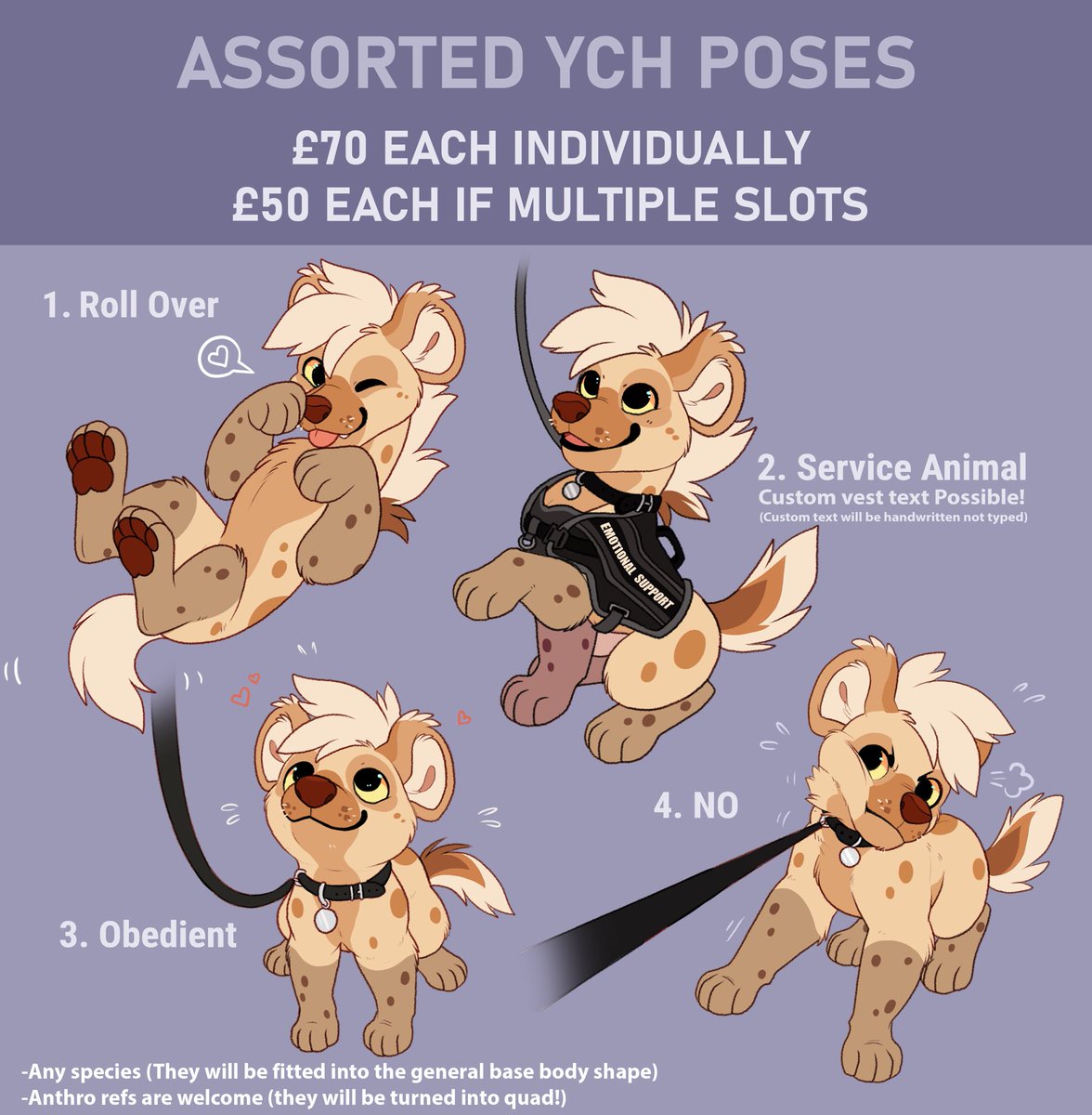 Kitchiki's tweet photo. The new YCH set is officially ✨OPEN!✨

To apply, just read all the info in these images and follow the steps! 

If comments are not locked they ARE still open! 

Have fun!! https://t.co/P5q6xsLjus