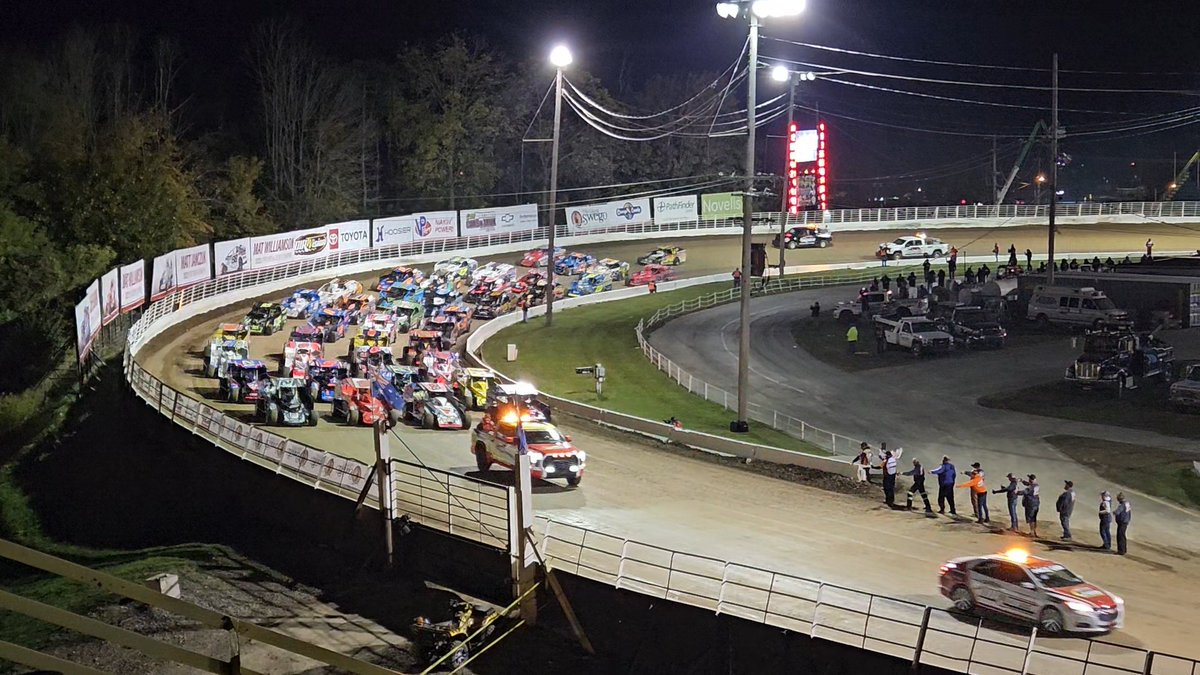 I never went to <a href="/SuperDIRTWeek/">Super DIRT Week</a> before Oswego. Non-asphalt was odd. My dad told me I'd love it &amp; bought my first SDW tix when it moved. Now it's one of my fav things to promote. Visiting other tracks is a blast. Already counting down to 2025's version of racing's biggest party. 🏁