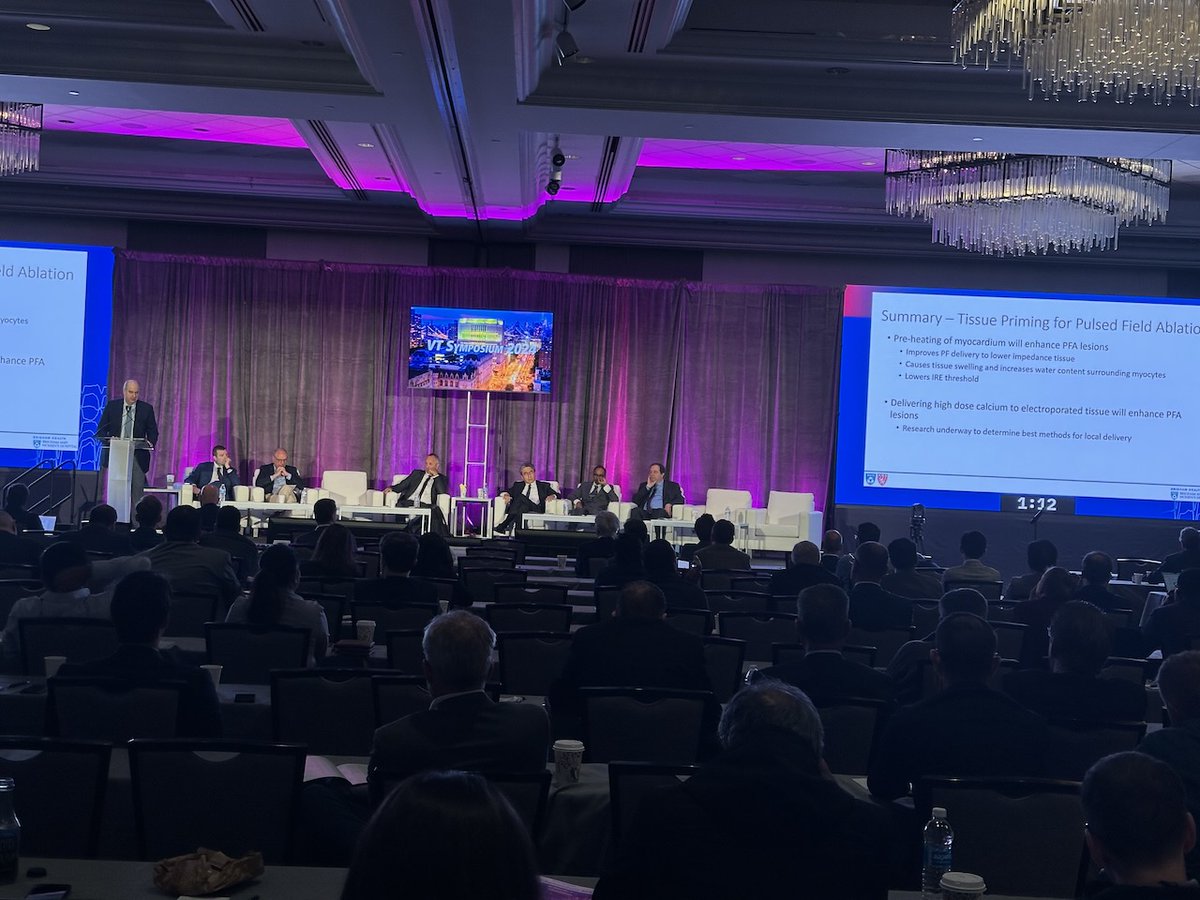 It's a privilege to regularly learn from <a href="/utedrow/">Usha Tedrow</a> and <a href="/True_EP/">William H. Sauer, MD</a> on BWH's Shapiro L2, as well as at national meetings! <a href="/VTSymposium/">VT Symposium</a> 🫀⚡️ ... Other personal (gut) lesson: avoid eating street food of uncertain origin on opening night!🤒 Still had an excellent experience🙏