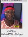 NBA2KCREATIONZ's tweet photo. @nba2kcmty is it possible to add cornrow Ben Wallace? https://t.co/Eh2dpQg5Dk