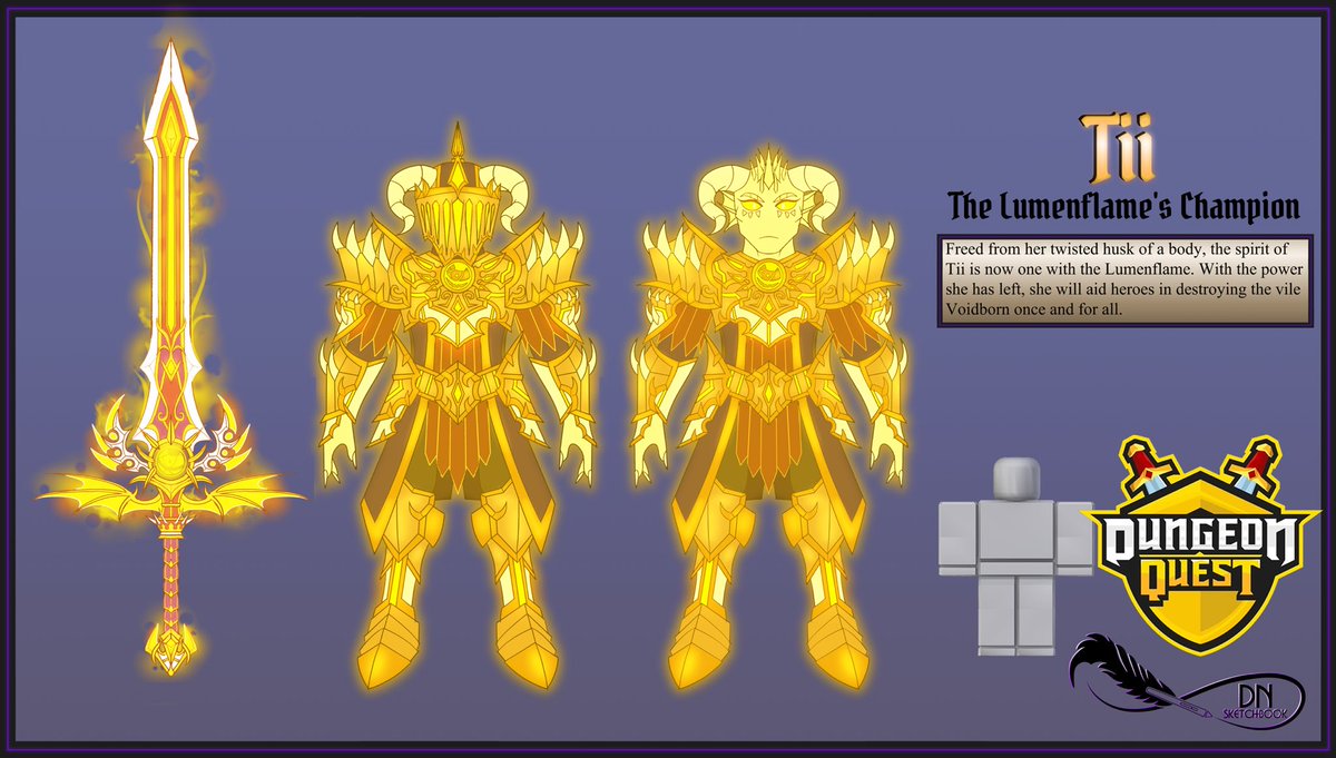 #Roblox | #Robloxartist | #robloxart |#RobloxGFX | #robloxdev | #Conceptart | #DungeonQuest | #Voldex 

With the release of Dungeon Quest’s Abyssal Void update, I present the first round of concepts I made for it: Bosses &amp; Mobs, with added lore! 1/2: Bosses &amp; NPC