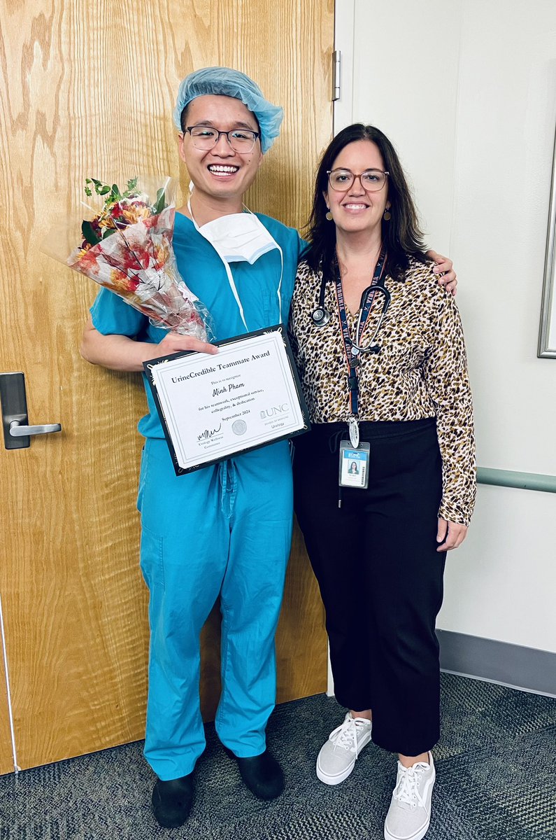 Mary Weinstein Dunn (@marywdunn) on Twitter photo The <a href="/UNCurology/">Urology@UNC</a> Wellness Committee would like to congratulate Dr Minh Pham on being awarded the Sept ‘24 UrineCredible Award! Minh was praised for his responsiveness, friendly demeanor, and willingness to help the team. We are so glad he’s part of our #urology family! 🤩👏🏼🏆 The <a href="/UNCurology/">Urology@UNC</a> Wellness Committee would like to congratulate Dr Minh Pham on being awarded the Sept ‘24 UrineCredible Award! Minh was praised for his responsiveness, friendly demeanor, and willingness to help the team. We are so glad he’s part of our #urology family! 🤩👏🏼🏆