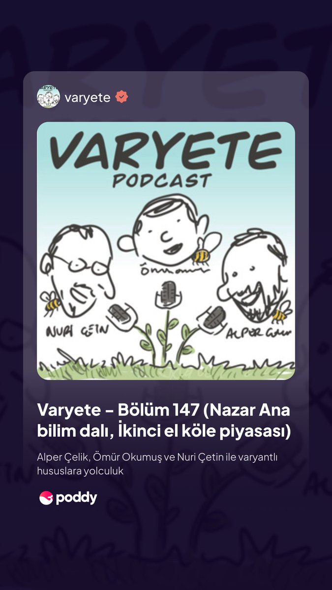 Yeni bölüm yayınkooo! Poddy’de dinle ➡️ poddy.net/podcast/670de7…