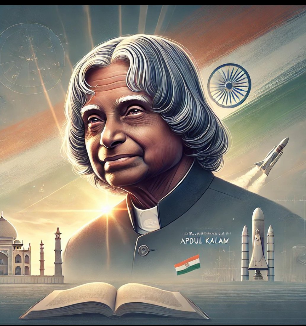Aayush_bihar's tweet photo. On the birth anniversary of the man who taught the world the true meaning of dreaming,the power of will and the importance of setting goals,I express my heartfelt gratitude.He inspired countless youth with his wisdom. Kalam Sahab will always be an inspiration.🙏

#AbdulKalam https://t.co/TMu4nEVw25