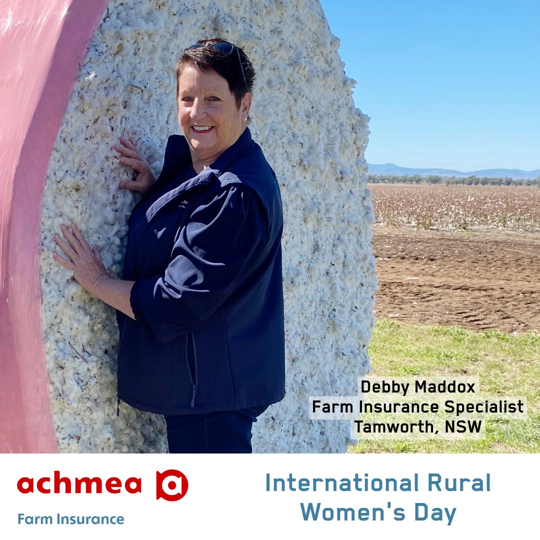 “Life as a female in Ag is fabulous, just fabulous,” says Debby Maddox, our Farm Insurance Specialist in Tamworth.

#InternationalRuralWomensDay #IRWD2024 #FarmInsurance #KeepingFarmersFarming