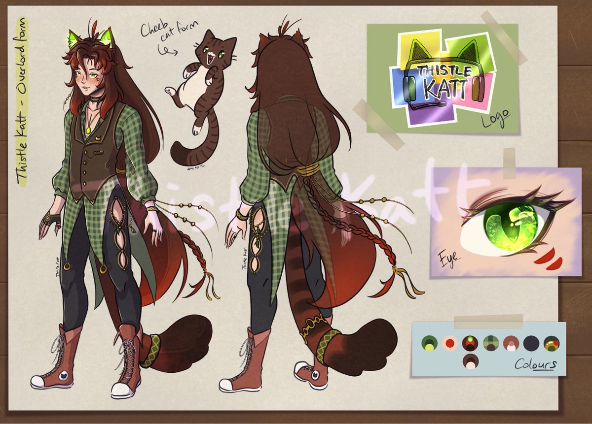 Post-it Katt 🐱✨ | VGen OPEN | MAMBEK GENG 🐏 tweet media