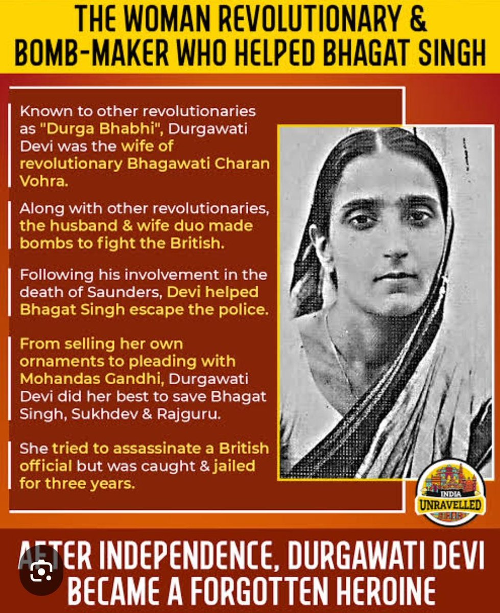 anula_goenka's tweet image. Remembering Durga  bhabhi,the fearless freedom fighter who stood tall against colonial oppression. Her courage, dedication,  sacrifice inspire generations. On her birth anniversary, let&apos;s honor her legacy and  strive for justice and equality 
#consciousliving 
#दुर्गाभाभी