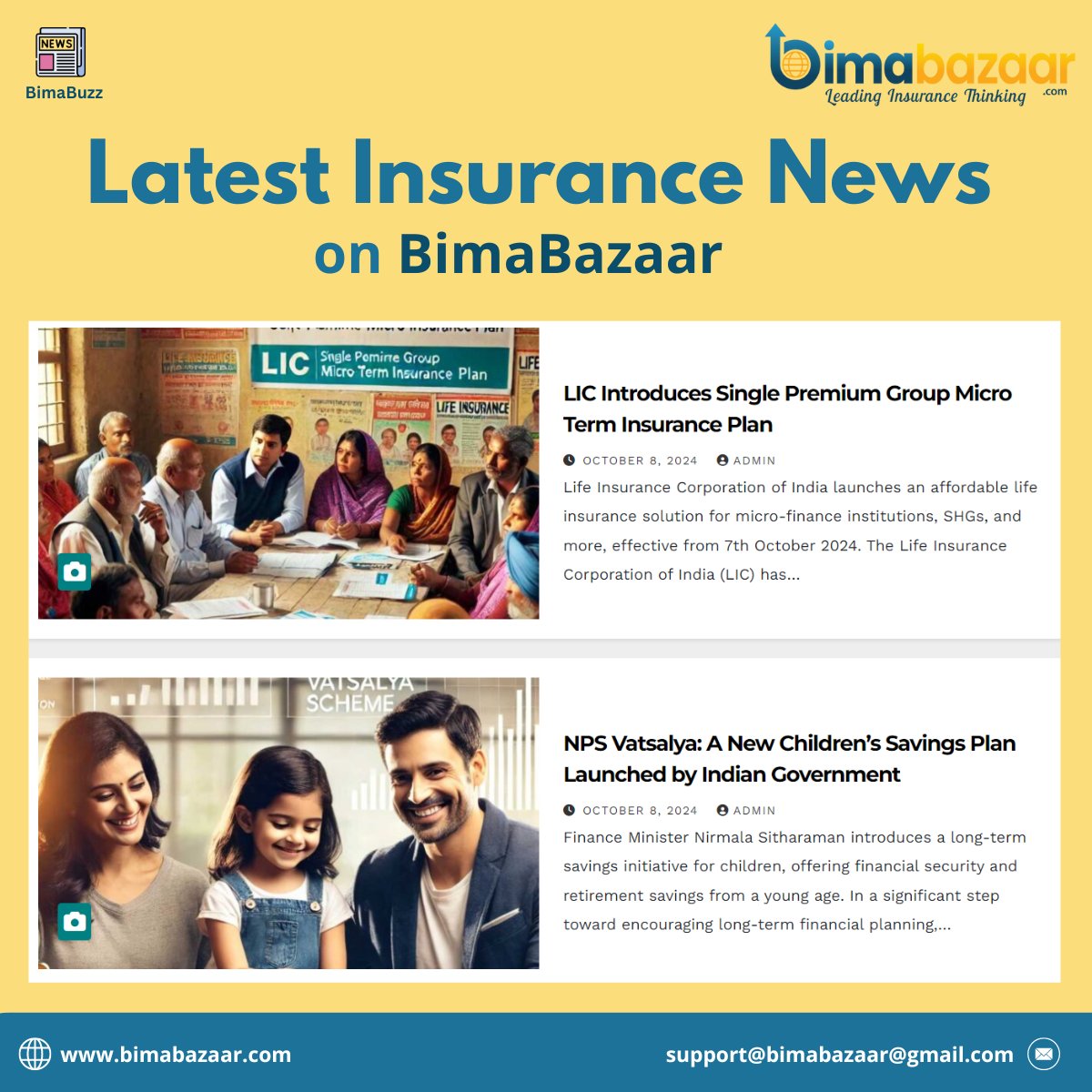 📢Stay ahead of the curve. Explore the latest insurance news💻 

🔗 Read the full article here:

1. bimabazaar.com/insurance-news…

2. bimabazaar.com/insurance-news…

#insurance #insurancenews #insuranceupdates #insurancecompany
