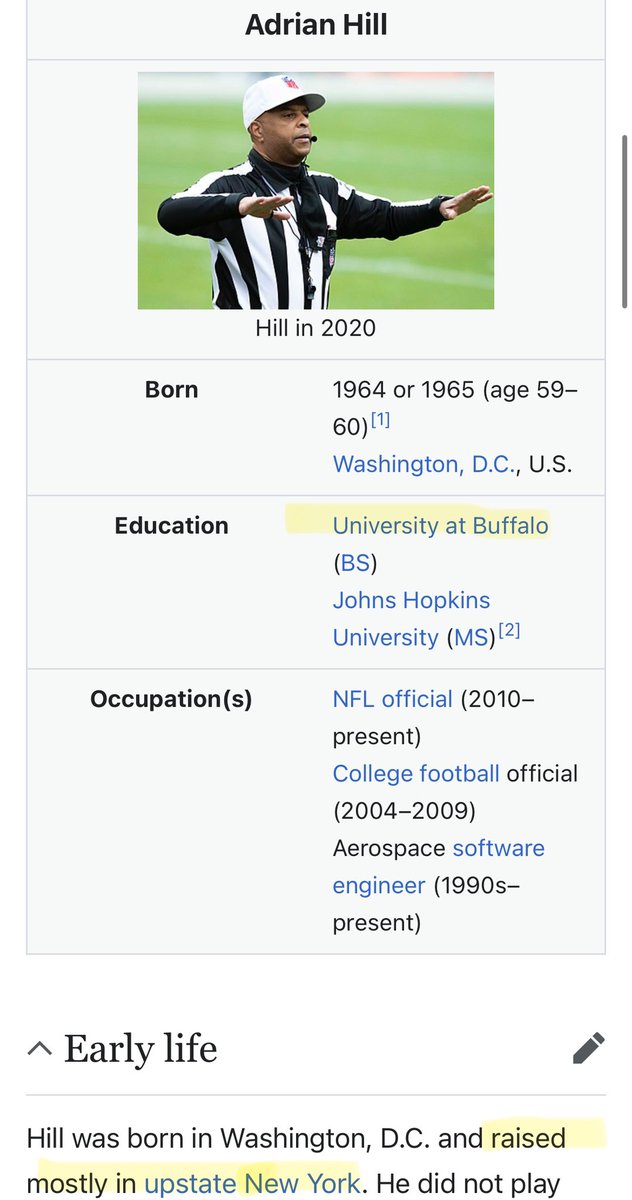 JayCaracci's tweet image. Only sharing this because this crew was so bad, but for certain more bad towards The Bills. He is a fellow Western New Yorker, but Adrian Hill’s crew needs to be disbanded.