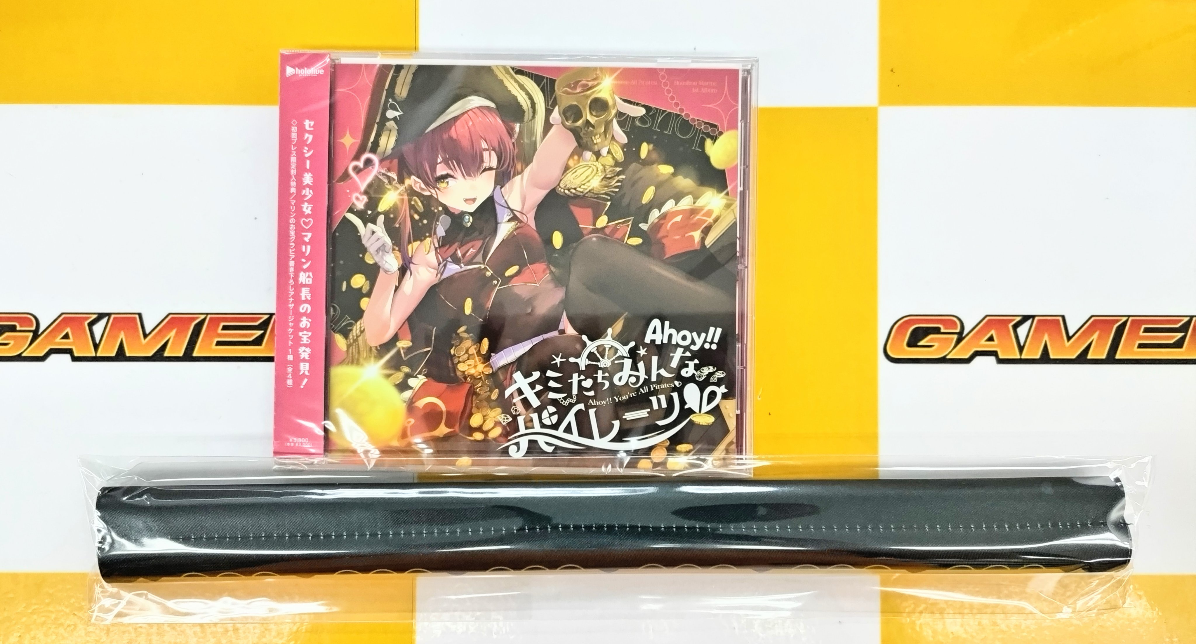 宝鐘マリン 直筆サイン入りアナザージャケット 1stアルバム特典