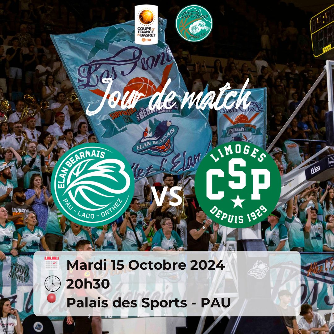 Jour de Clasico 💪
🔥🔥 Tous au Palais 🔥🔥