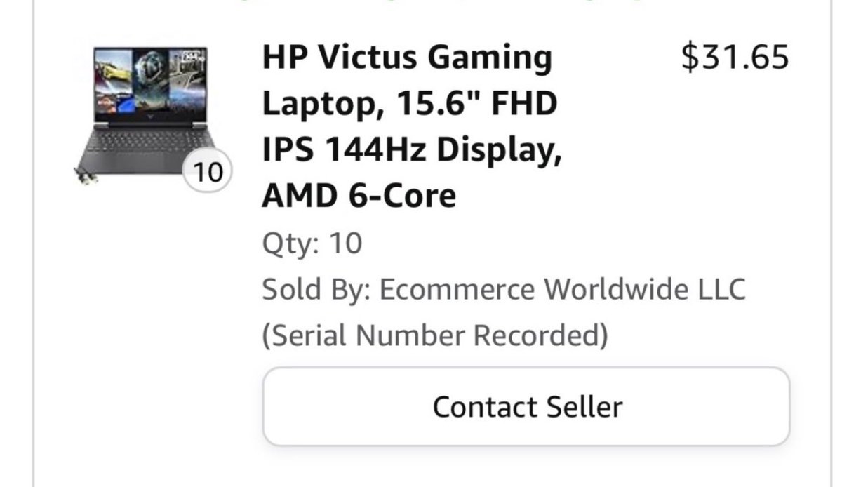 eMoney_HQ's tweet image. 🚨 $5 LAPTOPS 🚨

Amazon glitched and gave out laptops for $5

Members secured THOUSANDS 📈

Want one?

RT + Like 🍀