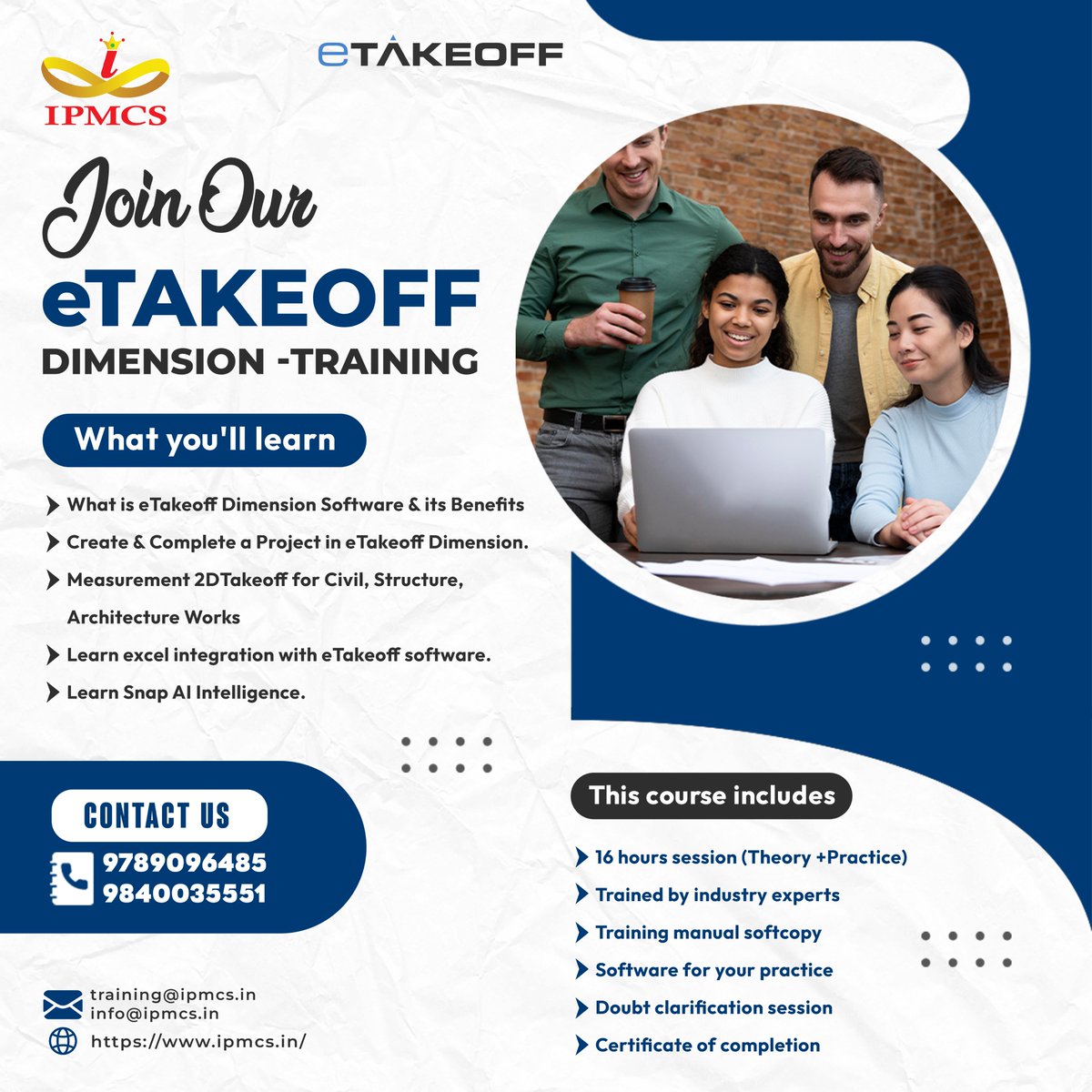 ipmcsacademy_20's tweet image. Maximize your project profitability! Enroll in our eTAKEOFF Dimension training for precision in every estimate.
#ipmcs #etakeoffdimension #constructiontech #businessgrowth #projectmanagement #aipowered #takeofftraining #businesssuccess #constructioninnovation #efficiency