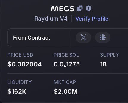 $MEGS believe in something <a href="/megs_io/">megs</a> 
100x+ ♥️