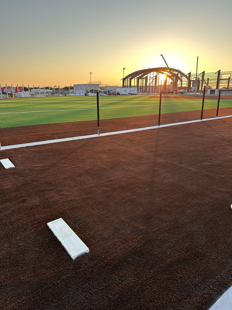 Sneak peek at our fields! ❤️💙 I’m so thrilled for our kids and grateful to all who believe in them and supported Bond 2023! Also thanks to industry whose significant tax contributions cover 90% of projects like these for G-PISD!