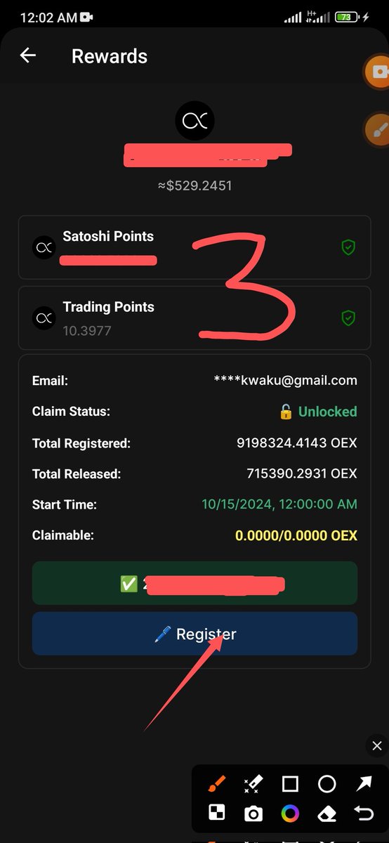 CryptolaunchNWS's tweet image. 🚨 OEX Token Claiming is live!
Guide to claim below 
⬇️⬇️⬇️⬇️ 
Check screenshots

#OEX #OEXtokenclaim #Openex #OEXToken #OEXtrading