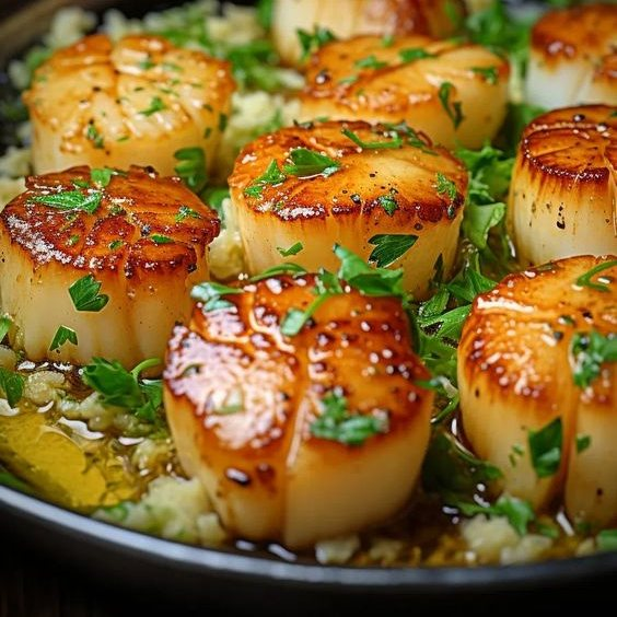 summer_food's tweet photo. Garlic Lemon Butter Seared Scallops https://t.co/BAJkCKIepr