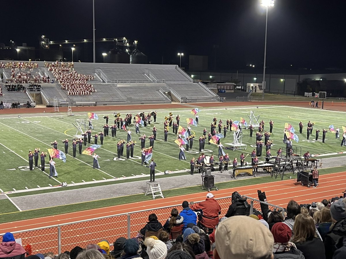 <a href="/CRCougars/">CR Kennedy</a> shatter the silence with a great performance tonight <a href="/MMBClassic/">MMBC - Metro Marching Band Classic</a>