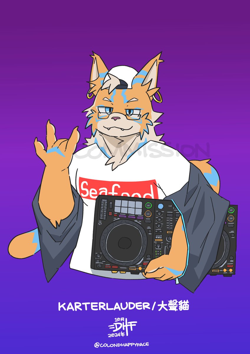 Half-bust CM! Thank you very much!
半身圖！感謝！😆