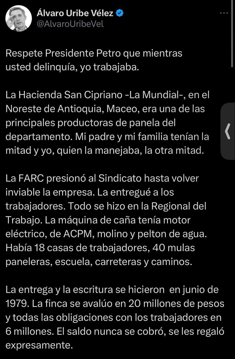 María Fernanda Cabal tweet media