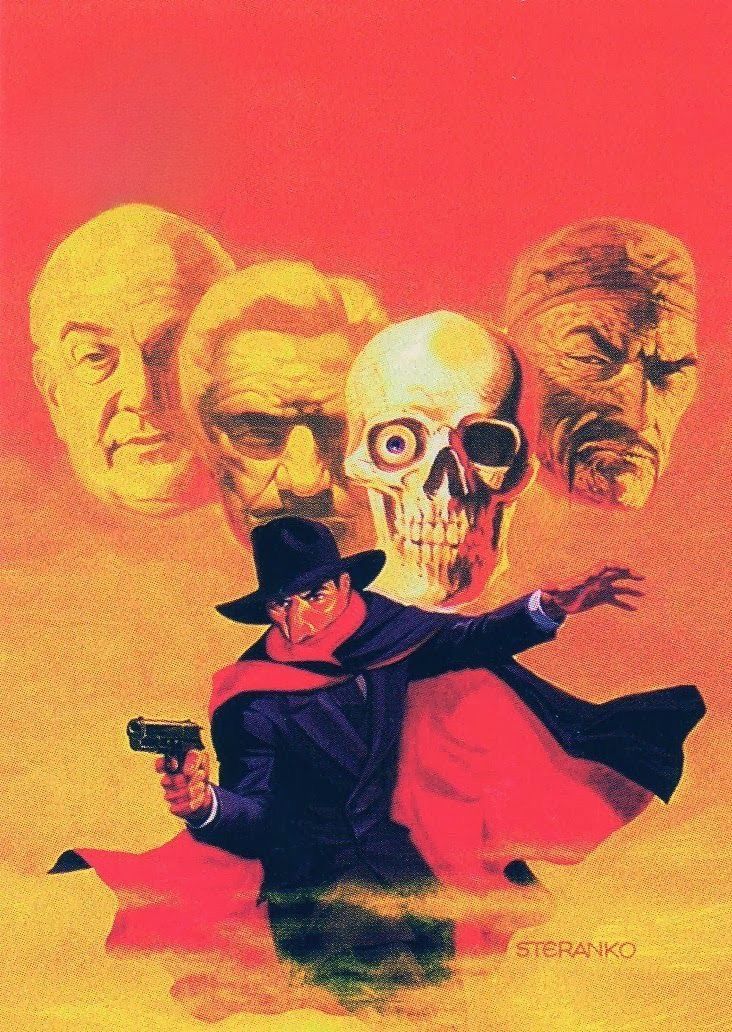 darklongbox's tweet image. The Shadow by Jim Steranko 💀 #PulpArt