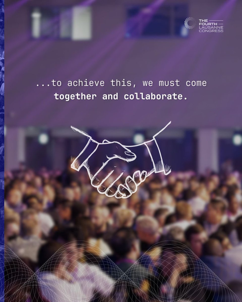 “The disciples broke protocol over and over again to obey the call of God... this obedience positioned them for supernatural acceleration."

⁃Billy Wilson at the Fourth Lausanne Congress 

#L4Congress