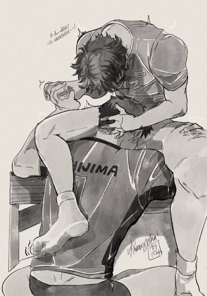 karabashabasha's tweet photo. Day 13 #Kinktober 2024
Oral

At the end of the game, they're both winning (post-Olympics)

#ushioi | nsfw | haikyuu https://t.co/TSh4iH0n49