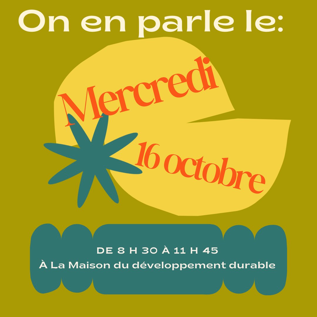 Encore quelques heures  pour vous inscrire à notre événement de demain matin! Ateliers et conférences pour les personnes ayant à coeur la transition socioécologique 💚
#esg #idg #developpementdurable #mdd #transitionsocioecologique #humainleaderduchangement