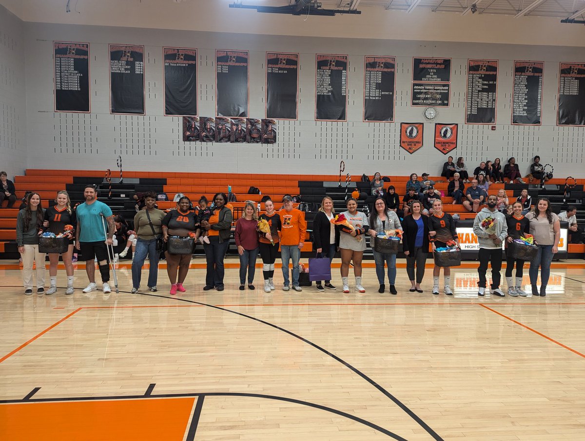 Volleyball Senior Night! #hpsdawesome