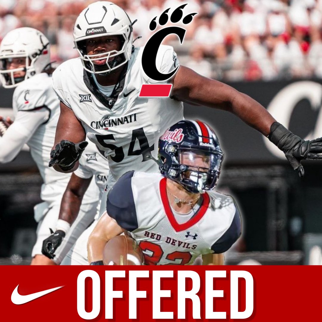Congratulations to <a href="/Evanhampton34/">Evan Hampton</a> on receiving his offer today from the <a href="/GoBearcatsFB/">Cincinnati Football</a> <a href="/ChadSimmons_/">ChadSimmons</a> <a href="/TomLuginbill/">Tom Luginbill 🇺🇸 🏈</a> <a href="/CraigHaubert/">Craig Haubert</a> <a href="/RivalsFriedman/">Adam Friedman</a> <a href="/MohrRecruiting/">Brian Mohr</a> <a href="/NateInSports/">Nate Bryan</a> <a href="/247recruiting/">247Sports Recruiting</a> <a href="/On3Keith/">Keith Niebuhr</a> <a href="/On3Recruits/">Follow @Rivals</a> <a href="/SWiltfong_/">Steve Wiltfong</a> <a href="/RowlandRIVALS/">Justin Rowland</a> <a href="/TheUCReport/">Billy Tucker</a> <a href="/gabrieldbrooks/">Gabe Brooks</a> <a href="/CKennedy247/">Collin Kennedy</a>