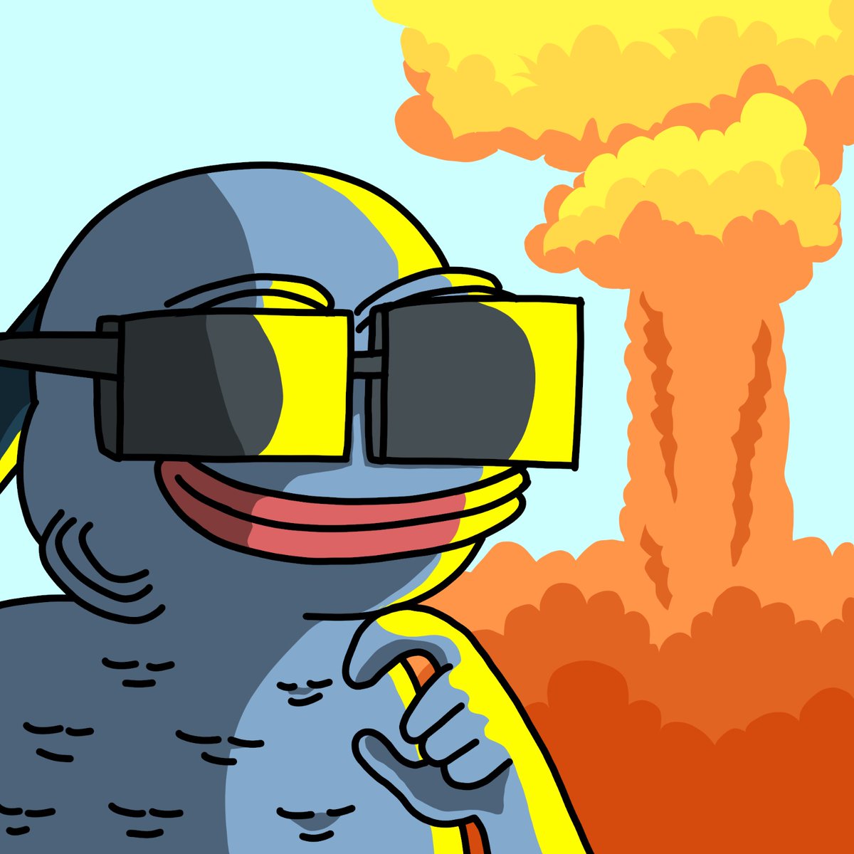 A blast nearby, the best network, the best meme.

Put on your shades: t.me/blubsui